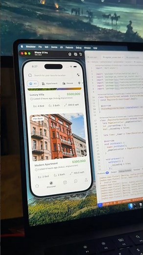 📱 Create Stunning Property Apps with Flutter + Koor UI Kit! #shorts