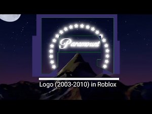 Paramount Pictures logo (2003-2010) in Roblox