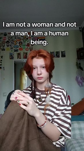 Why does a person have to have a gender? #nonbinary #lgbtq #human #selfexpression