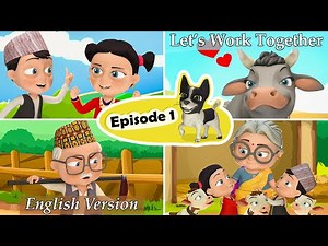 SUPER Nani Babu | Episode 01 Let's Work Together | Animated Cartoon Story