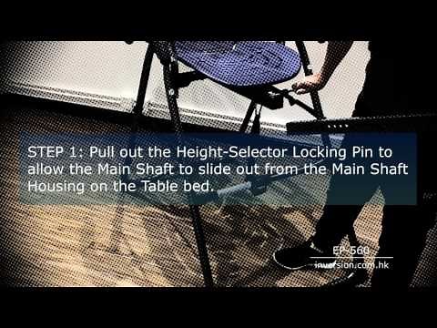 4 easy steps to disassemble your Teeter inversion table