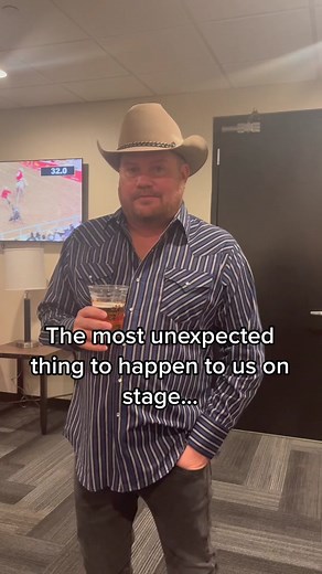 Unexpected Stage Incident: Live Music Surprise