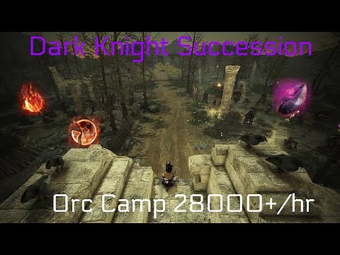BDO | Orc Camp Dark Knight Succession 299AP 28000+/hr (Lv2 LS) (Tier 5 Pet Update)