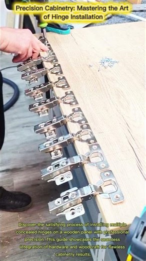 Mastering Hidden Hinges: The Secret to Perfect Cabinetry