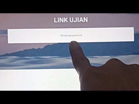 Membuat Link Ujian (LIVE)