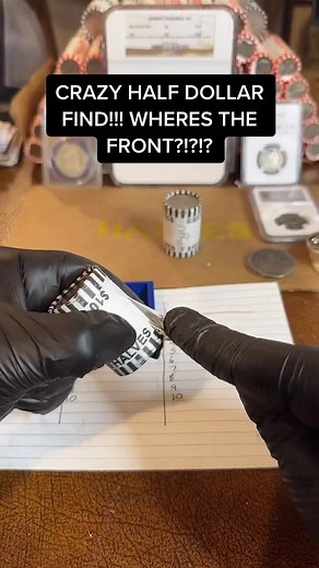 Magicians coin or some sort of trick coin. Awesome find last night. #coins #halfdollar #magic #quarters #coin