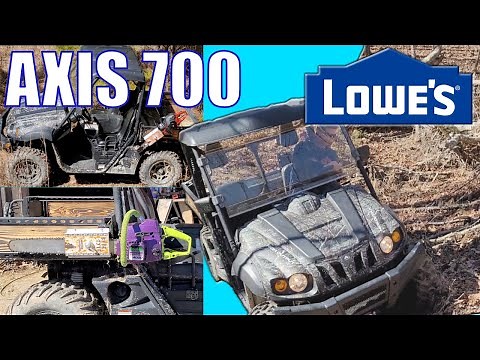 Exploring with Stubby, the AXIS 700 Lowe's UTV