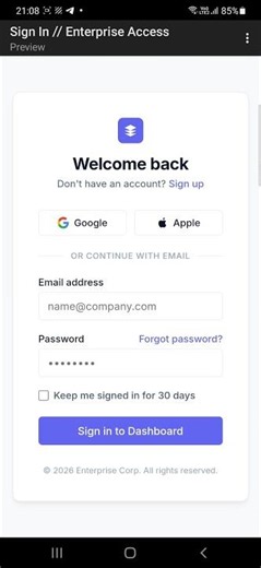 A professional login page using HTML , CSS and JavaScript #coding #codingit #html #css #js #webdev