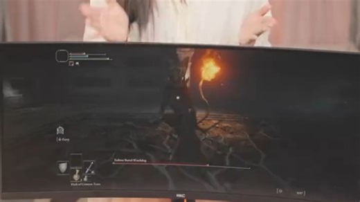 HKC 34英寸21 9带鱼屏WQHD准4K超清240Hz HDR400认证1500R曲面1ms游戏电竞HDMI1升降显示器CG345UK