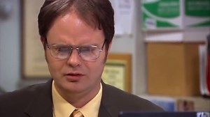 Dwight’s mint prank on Dwight (classic conditioning)