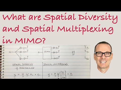 What are Spatial Diversity and Spatial Multiplexing in MIMO?
