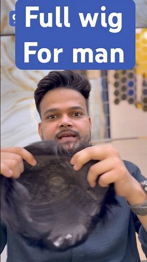 Hair man’s full wig #shorts #trending #hair