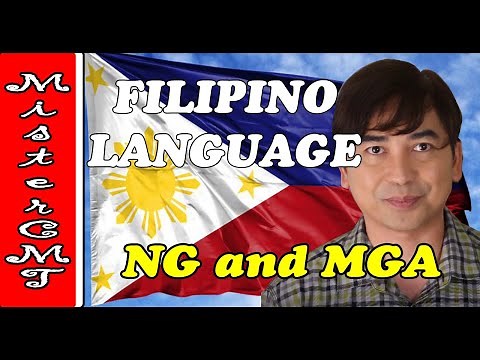 LEARN FILIPINO LANGUAGE | HOW NG and MGA IS PRONOUNCED | Tagalog