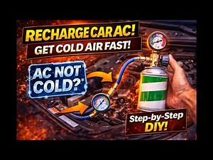 How to Recharge Your Car’s AC System | Step-by-Step DIY Guide
