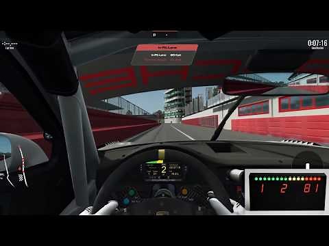 SimHub & RaceRoom Racing Experience - Racing Dash