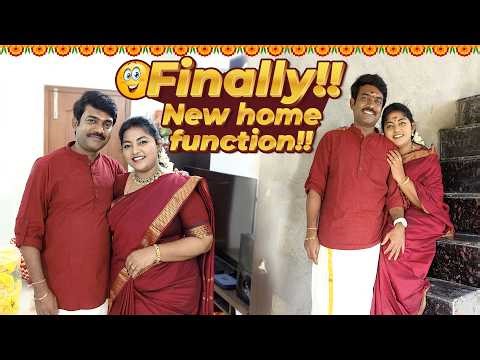 New Home Function Mode On 🏡✨ Grahapravesam in 2 Weeks #karthikhachannel #happyvlog #karthikha