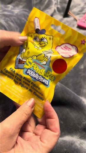 SpongeBob squarepants fun with food mystery figurine opening #asmrunboxing