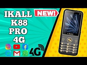 Ikall K88 Pro 4G Phone - Full Review 😍😍 | New 4G Keypad Phone 2023 | Reviewfirm
