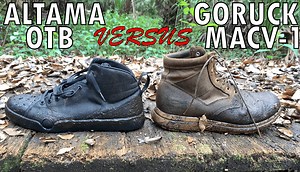 GORUCK MACV-1 Boot Versus Altama OTB Maritime Assault Boot Review - Fit at Midlife