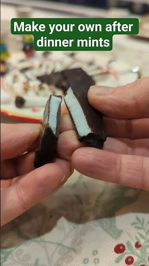 Make your own after dinner mints with this cracking 4 ingredient recipe!