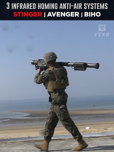 3 Types of Infrared Homing Anti-Air Missiles