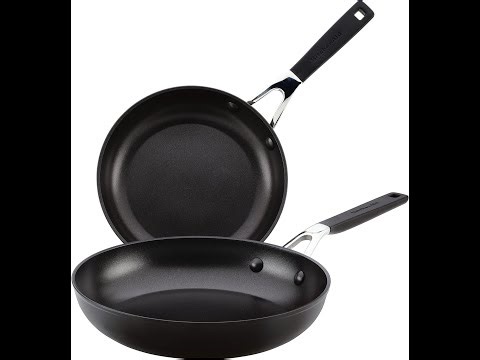 KitchenAid Hard Anodized Nonstick Frying Pans/Skillet Review - Pros & Cons - KitchenAid frying pan