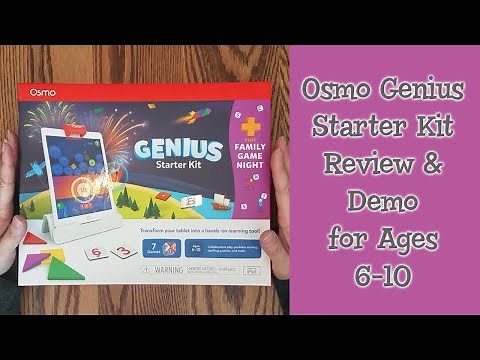Osmo Genius Starter Kit Review | Homeschool Interactive Learning for iPad or Kindle | Gameschool