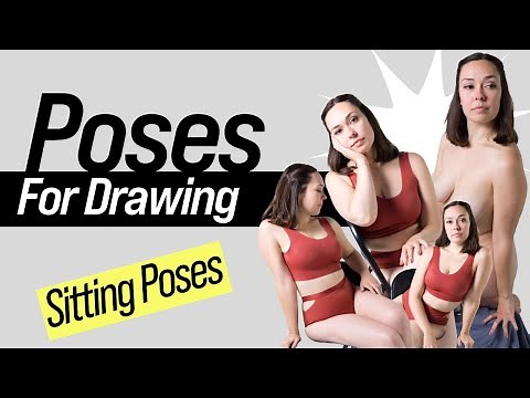 Drawing Reference: Sitting Poses