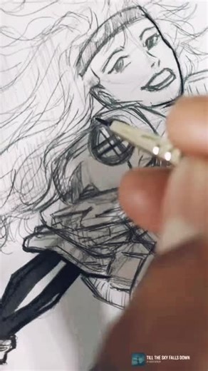 Ink!! 🖋️ #roguexmen #inking #comics #fanart #xmen #xmencomics #drawthisinyourstyle #characterdesign #traditionalilustration #traditionalart #NesArt