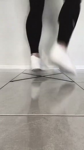 Y step rear view Shuffle dance tutorial