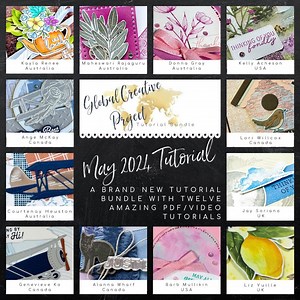 May New Catalogue 24-25 Stampin' Up! Global Creative Project Tutorial Bundle, Class PDF and Video Card Making Tutorials - Etsy Canada