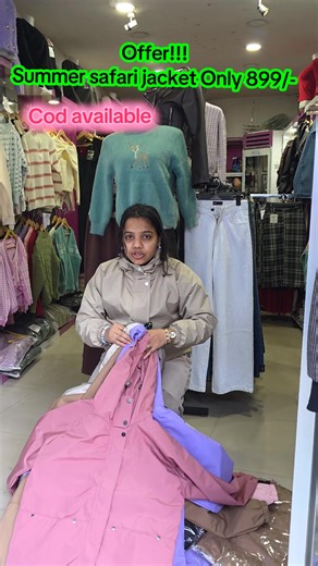 Summer Safari Jackets for Women at Affordable Prices