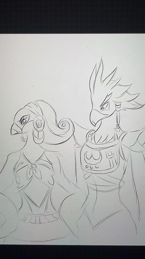 Teba x Link Fan Art | Legend of Zelda Breath of the Wild