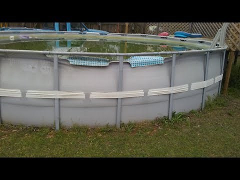 Intex Above Ground Pool Liner Support Repair