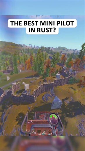 Im the best mini pilot... 😳 #rust #shorts #ferb