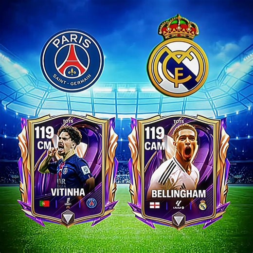 Vitinha x Bellingham 🌟 #fifamobile #fifa #football #ea #fcmobile23 #beasteafc