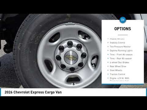 2026 Chevrolet Express Cargo Van 26CF0378