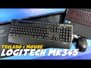 REVIEW: LOGITECH MK345 KEYBOARD and MOUSE - PC and PHONE Test