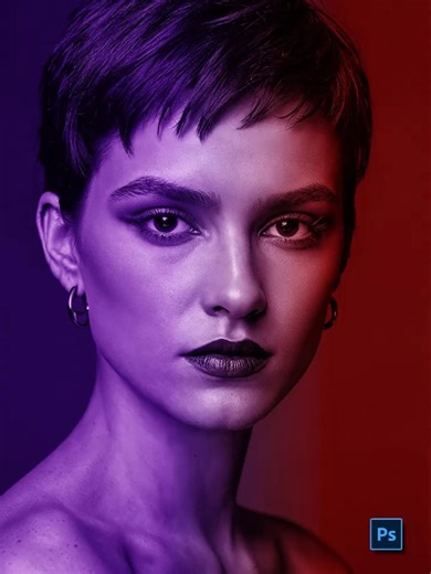 How to Make Dual Lighting Effect in Photoshop 2026