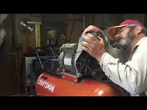 Craftsman air compresser won't build air. 1/2