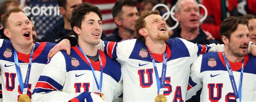 Watch Team USA's JT Miller Spark a Patriotic Singalong With Toby Keith's "Courtesy of the Red, White & Blue"