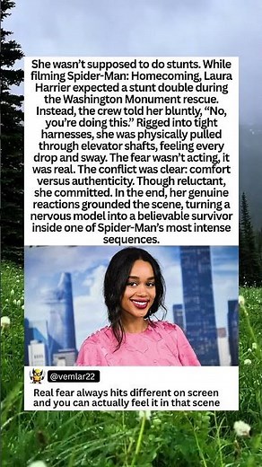 Why Laura Harrier Had No Stunt Double