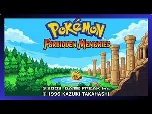 New Pokemon Forbidden Memories - Gba RomHack with Yu-Gi-Oh monsters (download link in description)