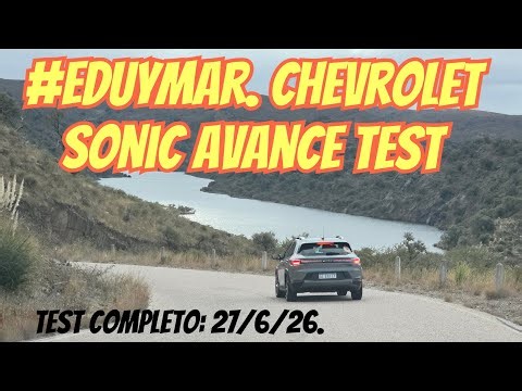 NEW CHEVROLET SONIC. TEST DRIVE PREVIEW. #EduyMar (6/2026)