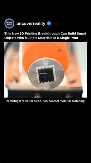 This 3D Printing Breakthrough Can Combine Multiple Materials in a Single Print #tech #shorts