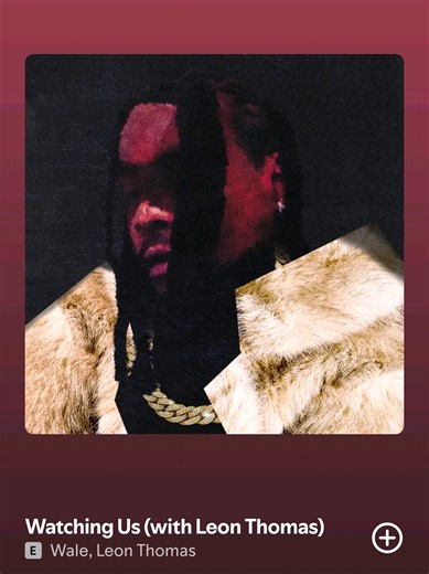 The perfect soundtrack for a sunset drive. 🚗🌇 Wale & Leon Thomas - 'Watching Us' is pure soulful vibes.