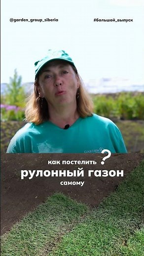 Do-it-yourself roll lawn - full instructions
