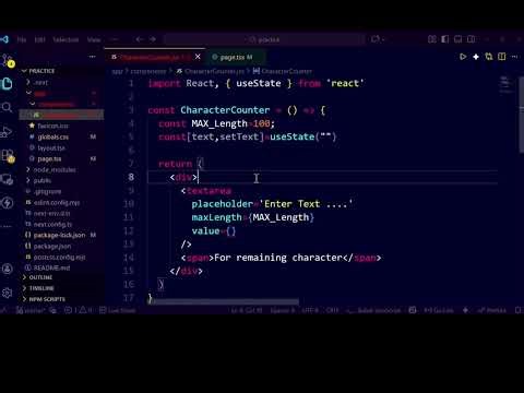 Why Textarea Stops Taking Input at Max Length | Character Counter Logic Explained