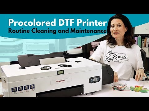 Procolored DTF Printer: Routine Cleaning and Maintenance