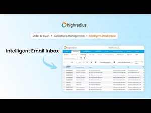 Optimize Collections with AI | HighRadius Intelligent Email Inbox